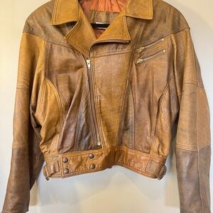 Vintage Danier Brown Leather Jacket